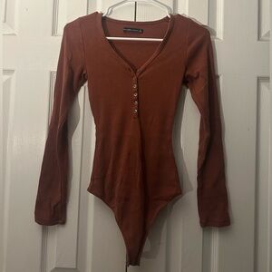Abercrombie & Fitch V-Neck Bodysuit